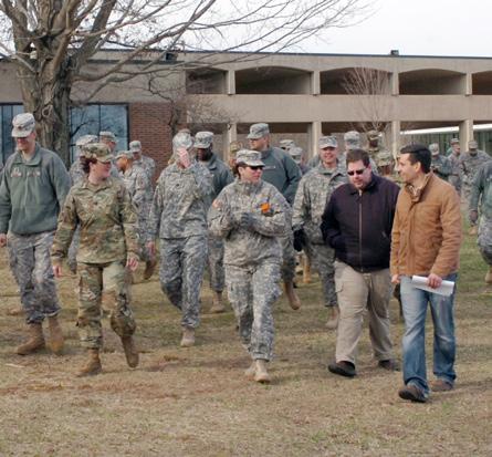 Guilford toured the New Jersey Army National Guard s Joint Training and Training Development Center at Joint Base McGuire-Dix- Lakehurst and followed by a visit to the William C.