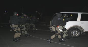 Tactical unit officers receive advanced specialized training in tactical deployment, building entry, chemical munitions and high risk response.