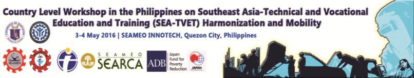 Regional Initiative on SEA-TVET Programme toward Harmonisation and Internationalisation Hajah