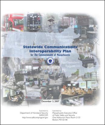 SCIP (Statewide Communications Interoperability Plan) Over-Arching plan for Interoperability in the Commonwealth Written in