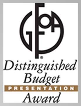 Village Finance Awards GFOA Distinguished Budget Presentation Award