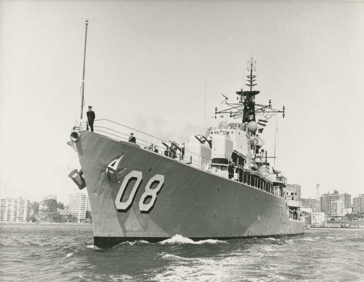 In 1968, it was realised that the combination of maintenance requirements and other operational deployments meant that none of the RAN's three USbuilt Perth class destroyers would be available to