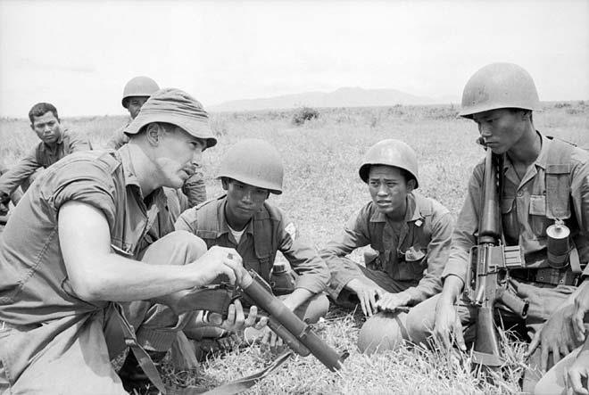 The task of training the South Vietnamese forces fell to a USA Advisory Team. In the early 1960 s it was reported that thousands of Advisors were working in South Vietnam.