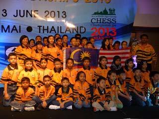 GAMBAR 2.1 GAMBAR 2.2 Chiangmai, Thailand - Pertandingan Catur 14th Asian Age Group Chess Championship 2013 (Sumber: Yayasan Terengganu) (14.06.