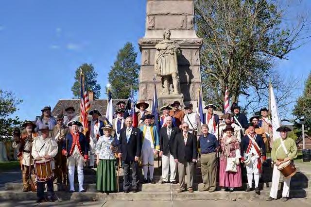 C Battle Days Parade and Memorial, Point Pleasant, WV Story and photos contributed by John Franklin (Western Reserve Society) On Saturday, October 7th, 2017, the SAR Color Guard once