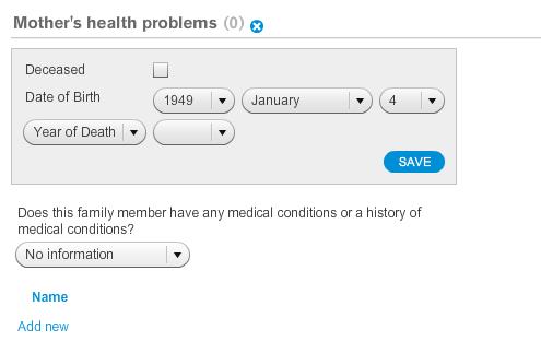 Hello Health Meaningful Use Guide for Eligible Professionals Stage 2 77 1. First, click the Add a family member link; 2.