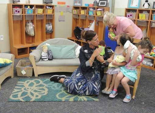 NEWS/FEATURES MacDill Child Development Center classrooms becoming inspiring spaces by Nick Stubbs Thunderbolt editor There was a time when it was thought that classrooms for young children should be