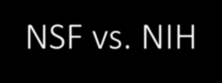 NSF vs.
