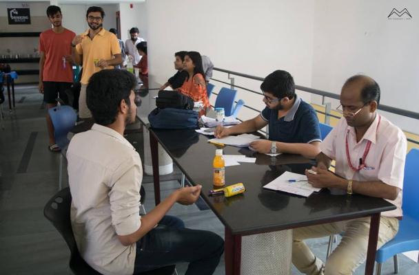 It was a great opportunity to interact with potential employers and professionals from academia, research labs, and industry.