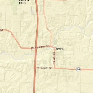 E) Roadways Section TIP # OK1701 JACKSON STREET CAPACITY IMPROVEMENTS 16TH TO NN Route Rte. 14 (Jackson) From 16th St. 0.2 miles east of Rte.