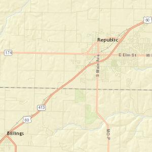 E) Roadways Section TIP # RP1701 SCOPING FOR ROADWAY IMPROVEMENTS ON ROUTE 60 FROM FR 194 TO WEST Route Rte. 60 From Farm Road 194 West.
