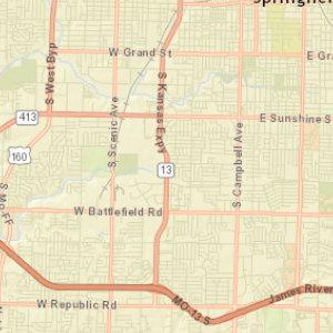 E) Roadways Section TIP # SP1122 Route From KANSAS EXPRESSWAY AND BROADMOOR Kansas Expressway Broadmoor Kansas Expressway Location/Agency City of Springfield FHWA Responsible Agency Missouri State
