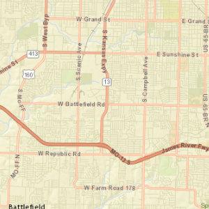 E) Roadways Section TIP # SP1401 Route From SIGNAL REPLACEMENT PROGRAM - KANSAS EXPRESSWAY Kansas Expressway (Route 13) Sunset Street Walnut Lawn Street Location/Agency Responsible Agency MoDOT