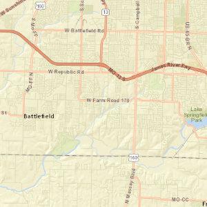 E) Roadways Section TIP # GR1501 KANSAS EXPRESSWAY EXTENSION Route Kansas Expressway From Republic Road East-West Arterial Location/Agency Greene County FHWA Responsible Agency Greene County Federal