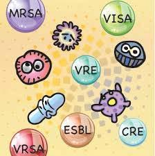 MDROs (Multi-Drug Resistant Organisms) These highly resistant organisms include: VRE - Vancomycin-resistant enterococci E. coli and Klebsiella producing ESBLs MRSA Methicillin/Oxacillin-resistant S.