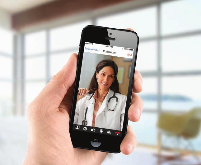 On-The-Go Your employees can access Amwell using iphone, ipad, or Android, with an intuitive interface and access to the same doctor network they see on the kiosk or the web it s all one