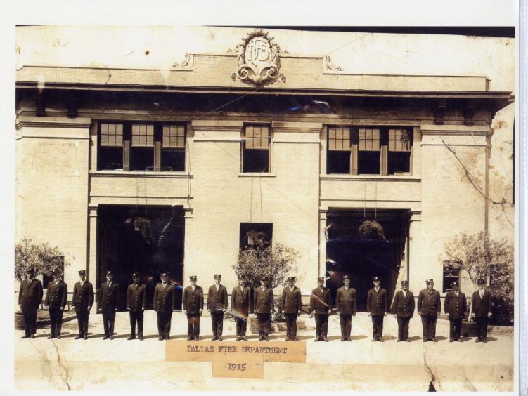The Fair Park Fire Station Fire Station #5 located on Parry Avenue was known locally as the