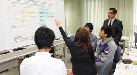 (Dialogue with students from the laboratory of Professor Toshihiro Kanai at Kobe University, who wrote the third-party opinion for Kaneka s CSR Report from 2010 to 2012) In November 2012, we