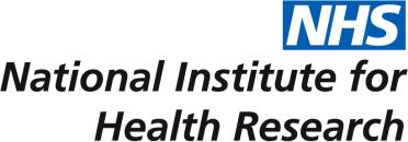 National Institute for Health Research Programmes Payment and reimbursement rates for public involvement October 2009 (First published August 2006) Guidance agreed with the Department of Health on