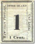 By 1861, Hawaiian postal