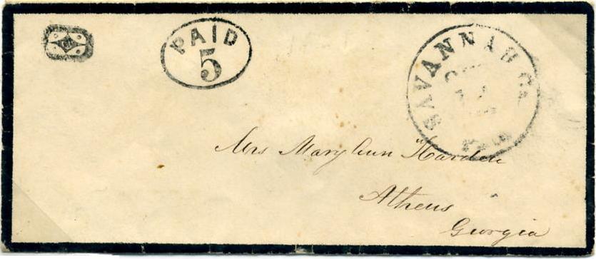 POSTMASTER S PROVISIONALS Before the Confederate government issued postage