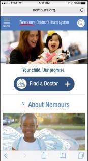 org MyNemours Launched