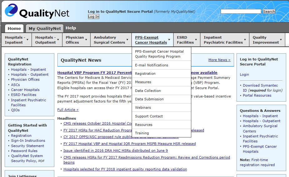 ACCESSING PREVIEW REPORTS There are four basic steps involved in accessing Preview Reports: 1. Registering as a QualityNet User 2.