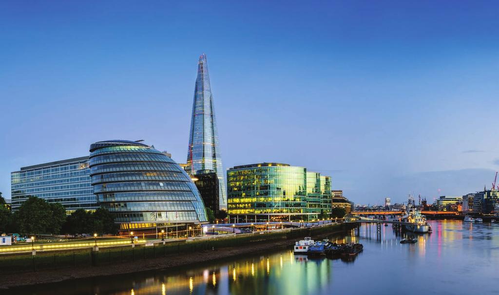 3 WELCOME TO LONDON AND THE UK London offers Chinese companies and investors everything in one place: a concentration of financial institutions, a large domestic customer base, easy access to global