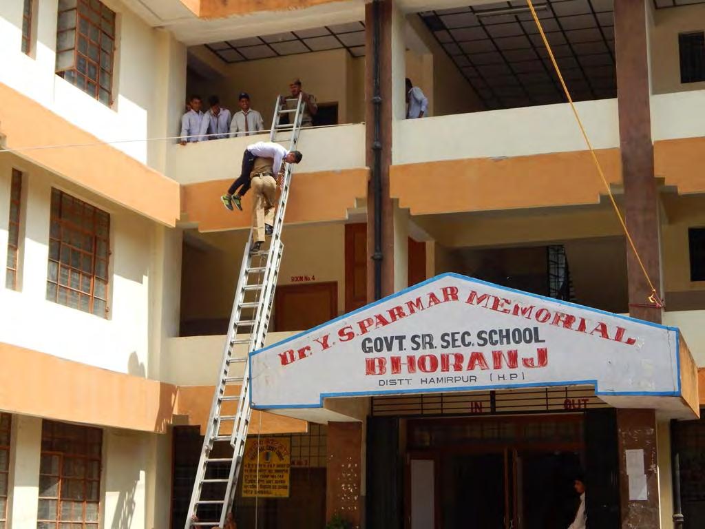 Basic purpose of mock drill was to generate awareness among students,