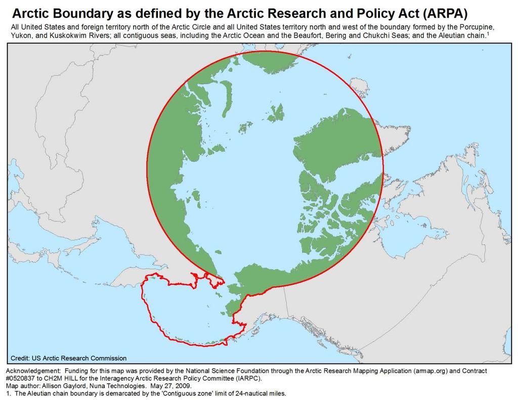 I. U.S. INTERESTS IN THE ARCTIC U.S. national security interests in the Arctic are delineated in National Security Presidential Directive (NSPD) 66/Homeland Security Presidential Directive (HSPD) 25, Arctic Region Policy.