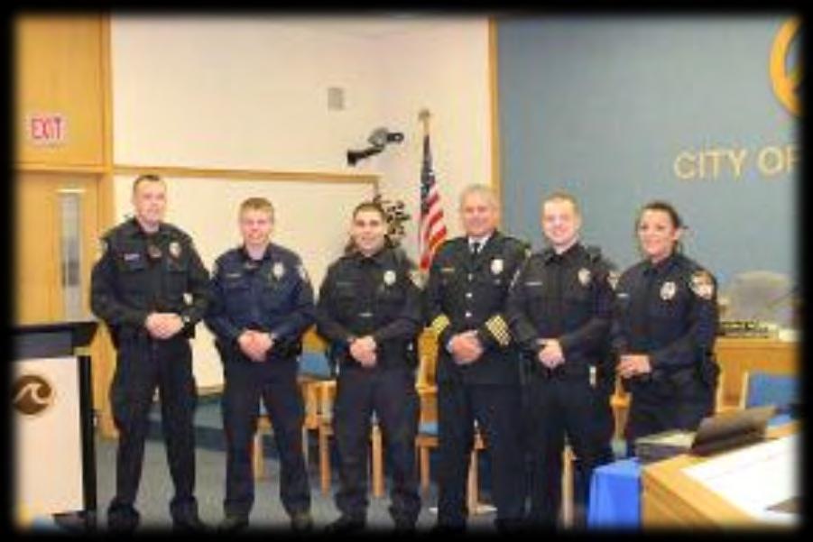 a Badge Pinning Ceremony to recognize the