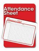 Outcome Measures Attendance
