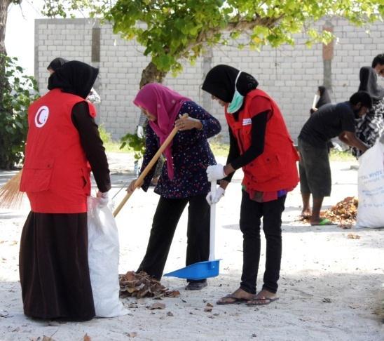 Overview Maldivian Red Crescent (MRC) has been working steadily towards achieving the planned outcome and output targets in the field of disaster management, health, organisational development (OD),