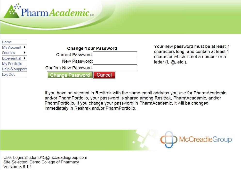 If you are using a 14-character automatically-generated password (such as the initial one you receive), copy and paste it from the email message so you do not need to identify each of the characters