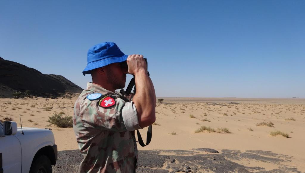 Western Sahara: Swiss military observer on