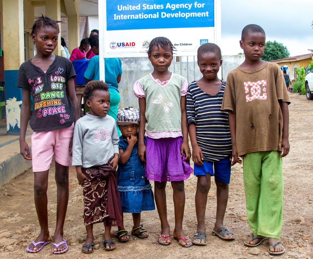 Unit~d1States Agency for International Development -:-., USAID Not all children in Sierra Leone survive their ffth birthday.