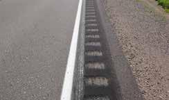 construction at the intersection of Interstate 70 and U.S. Route 19 in PennDOT District 12. The research identified best practices for rumble strips on thin pavement overlays.