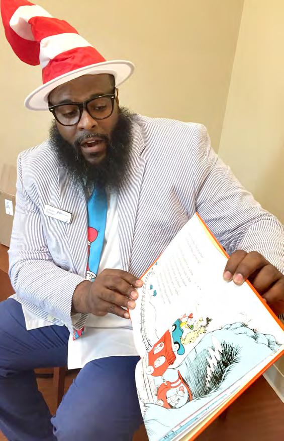 We re in Your Community Rural Health Clyburn Center was filled with excitement at the Dr. Seuss Read Across America day in Aiken, South Carolina.