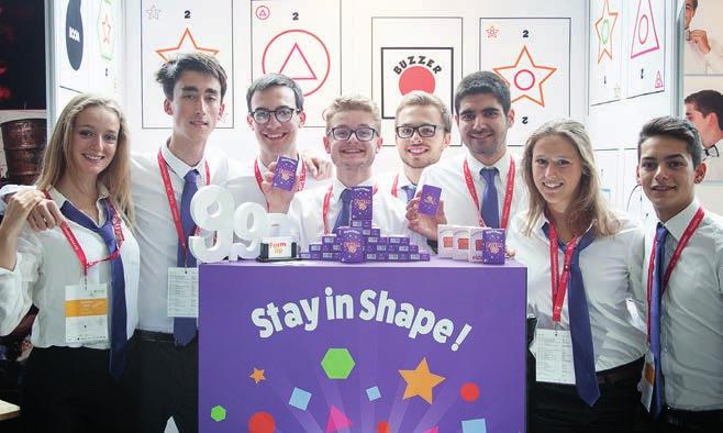 2016 Belgian Team Form Up winner of the FedEx Access Award JA Europe Company of the Year Competition 2016 hosted by Young Enterprise Switzerland, Lucerne Form Up, a student-company from Belgium won