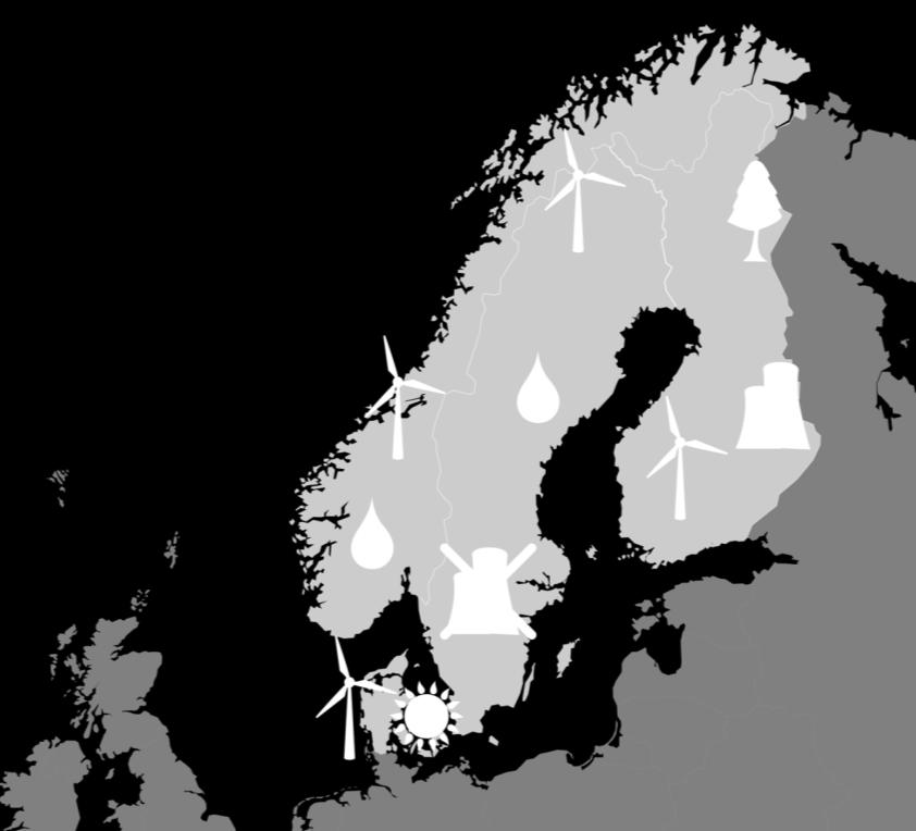 The changes of the Nordic power system are driven by climate policy, technology