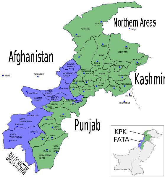 FIGURE 2.1: MAP OF KHYBER PAKHTUNKHWA Key indicators The population of Khyber Pakhtunkhwa constitutes.40% of the population of Pakistan, as per 18 Census.