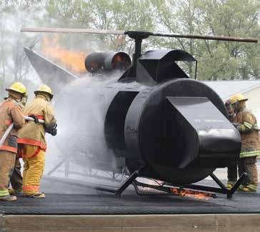 Helicopter Firefighting Length of Course: 1 day This course provides tailored team training for mariners who may serve as a member of a ship s flight deck organization.