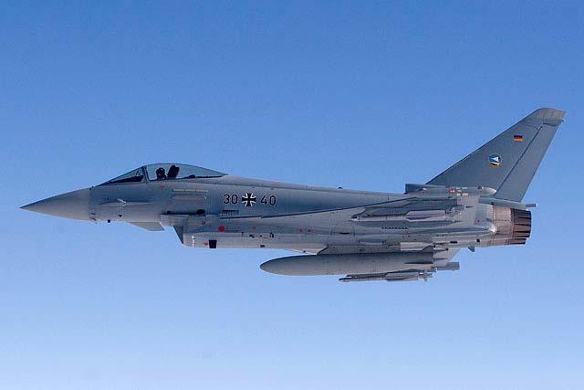 The EUROFIGHTER ensures protection of the own population and also serves for the protection of own forces and assets during peacekeeping/peacemaking missions.