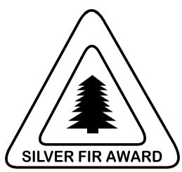 TRILLIUM/SILVER FIR AWARD The Trillium award is a silver brooch in the shape of a trillium. The award was initially donated by Thelma Boucher who was the OHA President in 1941.