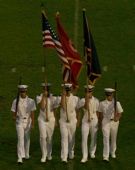 Additionally, the club focuses on tours of medical units on various ships. Student Teams 1. Color Guard and Drill Team. The San Diego NROTC Unit hosts a Battalion Color Guard and Drill Team.
