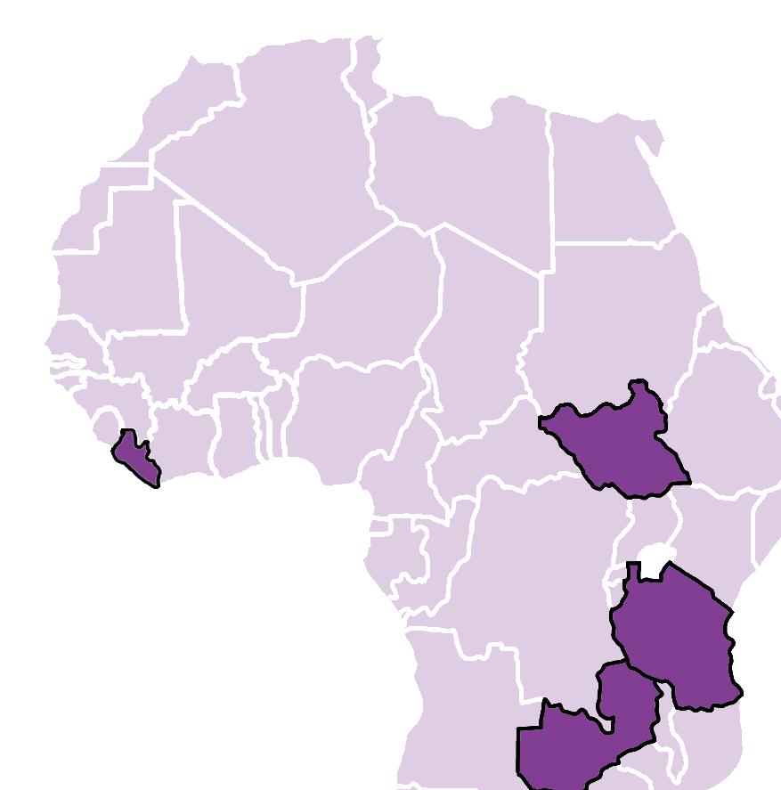 MAP 1: RESULTS COUNTRY VISITS LIBERIA Population: 4.