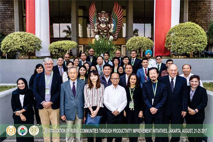 Regional Workshop on Revitalization of Rural Communities through Productivity Improvement Initiatives in Jakarta CIRDAP and Asian Productivity Organization (APO) has successfully conducted the