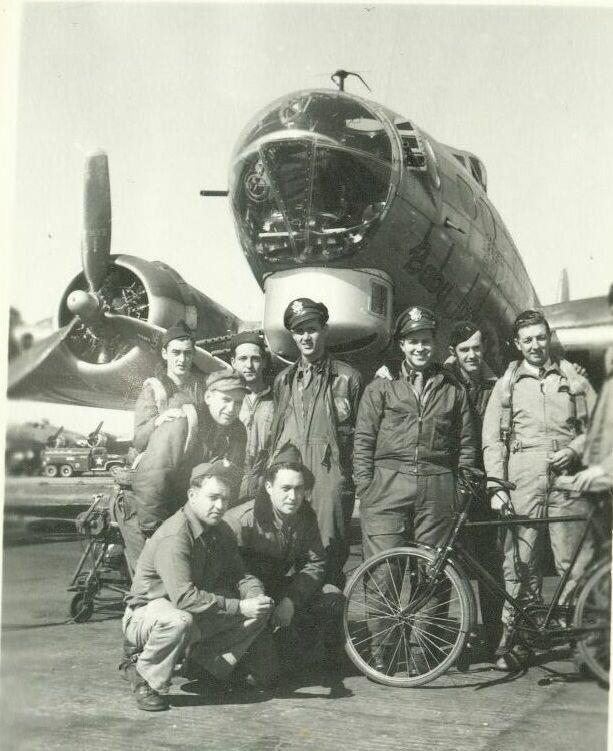 Mission 5 February 27, 1945 Leipzig, Germany Command Pilot B-17G 43-39197 The aircraft he flew that day was aircraft 43-39197 number. It was a model B-17G-105-BO with the marking of BK*K.