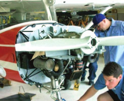 22194 ECRWSS aviation Center 16550 Saticoy street, Van Nuys CA 91406 Call North Valley Campus at (818) 256-1400 AIRCRAFT MECHANICS PROGRAM The program consists of 45 subject areas presented in three