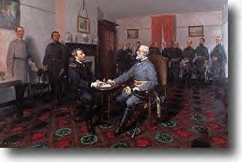 Lee surrendered his army to